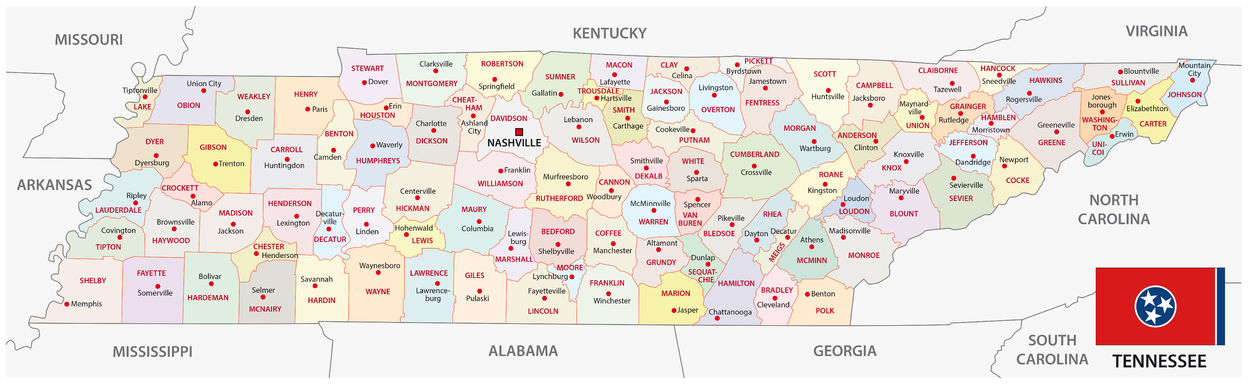 Tennessee Coverage Map